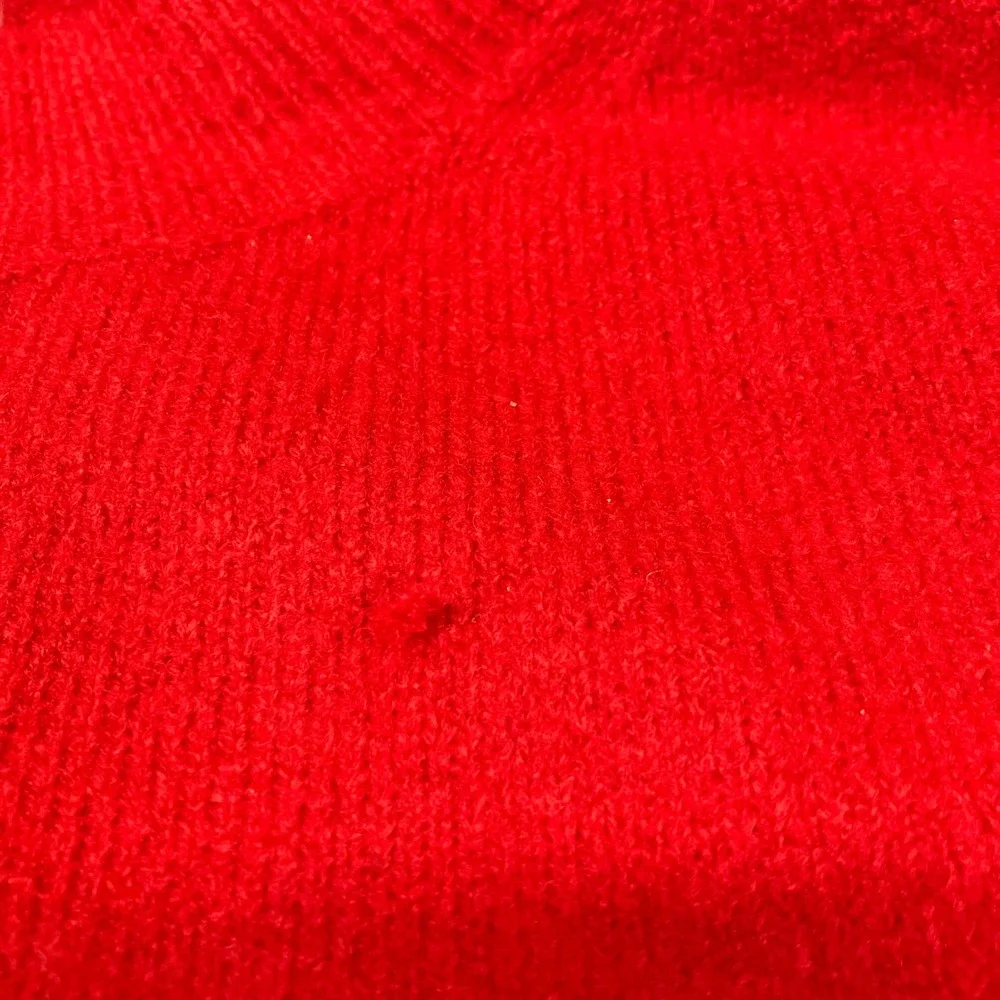 J.Crew Factory Crewneck Red Sweater Extra-Soft Yarn Women XL‎ NWT Holiday Flaw